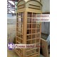 Bufet Telephone London atau Lemari Telephone atau Box Telepon London atau Inggris