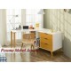 Helsinki Multi Table / Meja Belajar / Meja Komputer Double Kap Meja Pesona Mebel Jepara