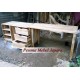 Helsinki Multi Table / Meja Belajar / Meja Komputer Double Kap Meja Pesona Mebel Jepara