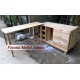 Helsinki Multi Table / Meja Belajar / Meja Komputer Double Kap Meja Pesona Mebel Jepara