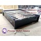 Ranjang atau Dipan Minimalis Kayu Jati Laci 6 No. 2 Tanpa Headboard Pesona Mebel Jepara