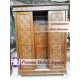 Lemari Minimalis Jati Pintu 3 Sliding