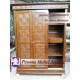 Lemari Minimalis Jati Pintu 3 Sliding