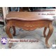 Meja Konsul atau meja console atau Table Console Ukir Mahkota Kayu jati