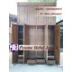 Wardrobe atau Lemari Pakaian Pintu 4 Jumbo Minimalis Kayu Jati Pesona Mebel Jepara.