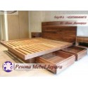 Dipan Minimalis Model Jepang laci 4 Besar Kayu Jati Pesona Mebel Jepara.