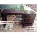 Meja Kerja / Meja Kantor / Meja Belajar Laci 4 Susun