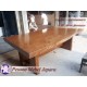 Meja Makan atau Meja Kantor atau Meja Kerja atau Meja Trembesi Alami Solid atau Kayu Suar Alami Solid Panjang 250 cm.