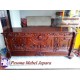 Bufet Bulan atau Bufet Ukir Bulan Panjang 2 Meter Kayu Jati Pesona Mebel Jepara