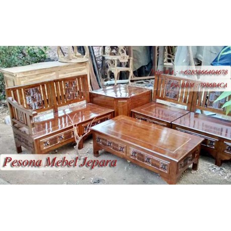 Kursi Tamu Sudut Minimalis