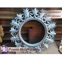 Bingkai atau Frame atau Pigura Cermin Ukir Motif Kuncup Kembang Pesona Mebel Jepara