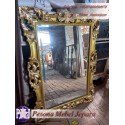 Bingkai atau Frame atau Pigura Cermin Ukir Mahkota Gold Pesona Mebel Jepara