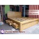 Dipan Minimalis Kayu Jati Laci 6 Ukuran 160x200 cm Pesona Mebel Jepara