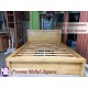 Dipan Minimalis Kayu Jati Laci 6 Ukuran 160x200 cm Pesona Mebel Jepara