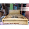 Dipan Minimalis Kayu Jati Laci 6 Ukuran 160x200 cm Pesona Mebel Jepara