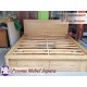 Ranjang atau Dipan Minimalis Laci 4 Jumbo Ukuran 180x200 cm Kayu Jati Pesona Mebel Jepara
