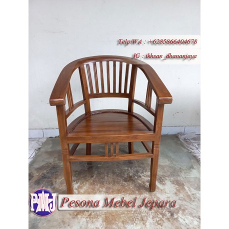Kursi Teras Batavia atau Kursi Tamu Batavia atau Batavia Armchair Pesona Mebel Jepara