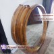 Frame atau Mirror atau Pigura Cermin Bulat Diameter 70 cm Pesona Mebel Jepara