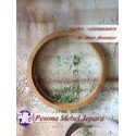 Frame atau Mirror atau Pigura Cermin Bulat Diameter 50 cm Pesona Mebel Jepara