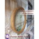 Frame atau Mirror atau Pigura Cermin Bulat Diameter 50 cm Pesona Mebel Jepara