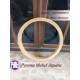 Frame atau Mirror atau Pigura Cermin Bulat Diameter 50 cm Pesona Mebel Jepara