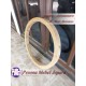Frame atau Mirror atau Pigura Cermin Bulat Diameter 50 cm Pesona Mebel Jepara