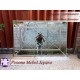 Bingkai atau Frame atau Pigura Cermin Gold Full Kaca Bevel Pesona Mebel Jepara