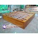 Dipan Minimalis Laci 3 Tanpa Headboard Ukuran 180x200 cm Kayu Jati Pesona Mebel Jepara
