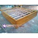 Dipan Minimalis Laci 3 Tanpa Headboard Ukuran 180x200 cm Kayu Jati Pesona Mebel Jepara