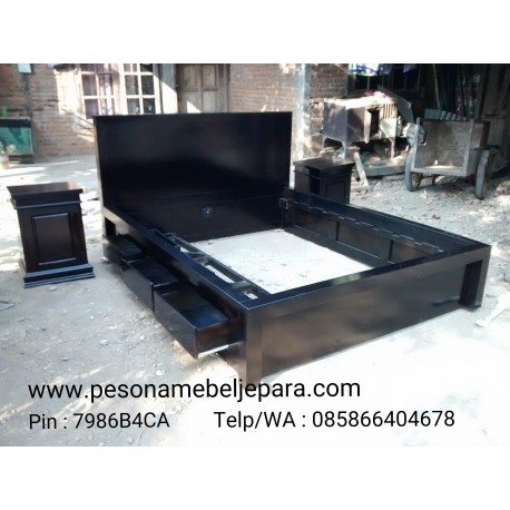 Set Kamar Minimalis Jati