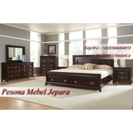 Set Kamar Minimalis Laci