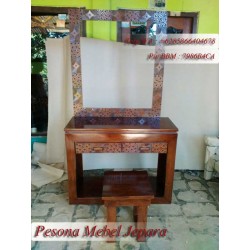 Tolet Minimalis Motif Bintang