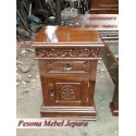 Drawers Kartika, Meja Nakas Jati Kartika