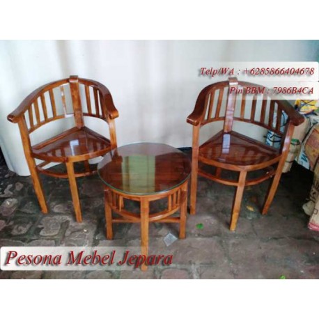 Kursi Teras Jati Virginia