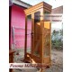 Lemari Kristal / lemari pajangan pintu 2