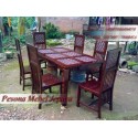 Meja Makan Minimalis Seribu Bunga