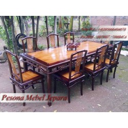 Meja Makan Taici 8 Kursi