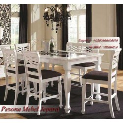 Meja Makan Minimalis Jati Duco 