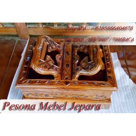 Box Tempat Penyimpanan Al Qur'an dan Rekal 