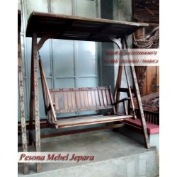 Ayunan Jati Motif Ukiran