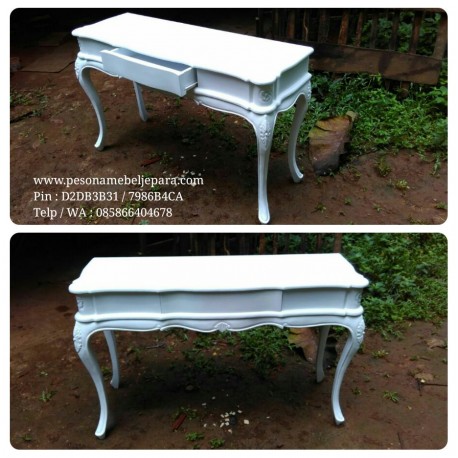 Meja Konsul / Console Ukir Laci 1