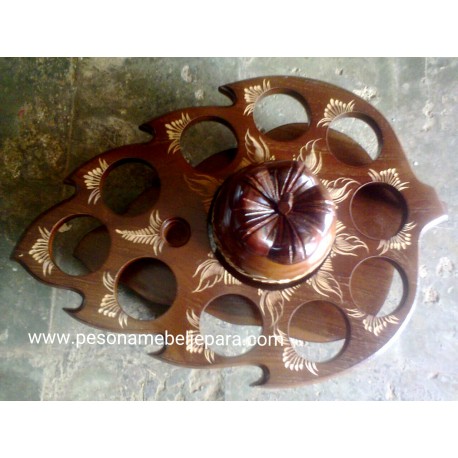 Tempat Aqua Gelas dan Toples Bentuk Strowberi