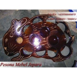 Tempat Aqua Gelas Bentuk Kelinci