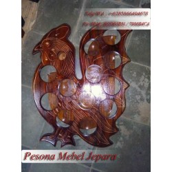 Tempat Aqua Gelas Bentuk Ayam