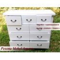 Bufet atau Nakas Minimalis Laci 9 Duco atau Commode Chest 9 Drawers