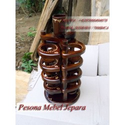 Tempat Aqua Gelas Model Teratai Isi 12