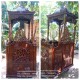 Mimbar Masjid / Mimbar Kubah Jati Kaligrafi Lafadz Allah