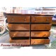 Bufet atau Nakas Minimalis Laci 8 atau Teak 8 Drawers Minimalis