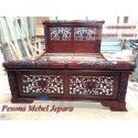 Dipan Peluru Mawar Kerawang Ukuran 160x200 cm