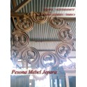 Frame atau Bingkai atau Pigura Cermin Waru Kayu Jati